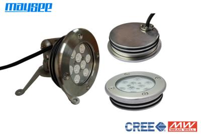 China Multi Color Decorative 27w RGB Submersible LED Pool Light Anti Corrosion for sale