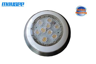 China Hohe Leistung 9W Surface Mounted LED-Pool-Licht 12VAC / DC Wasserdicht zu verkaufen