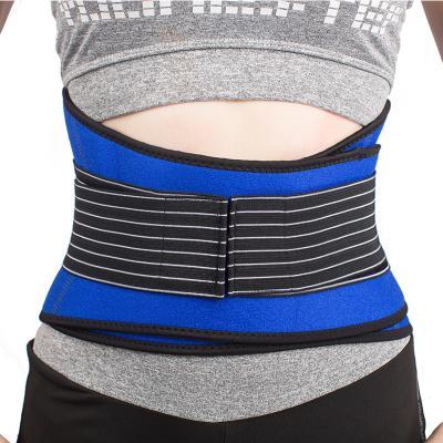 China Sports Fitness Exercise Health Care Massage Tourmaline Therapy Self Heating Magnetic Waist Support Sweat Wraps Belly for sale