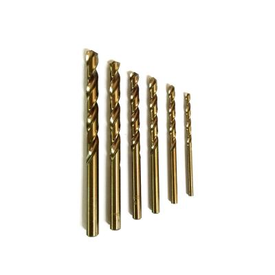 China Custom Metal Drilling YIWU Twist Drill Shank High Speed ​​Straight Steel With Cobalt M35 Fully Ground Stainless Steel Alloy Drill Bit for sale