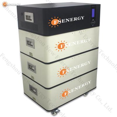 China All-in-one 5KW 8kw 12kw Lifepo4 ESS Inverters 5KW 10KW 15KW 20KW 25wh Lithium Ion Battery Energy Storage Stackable Solar System for sale