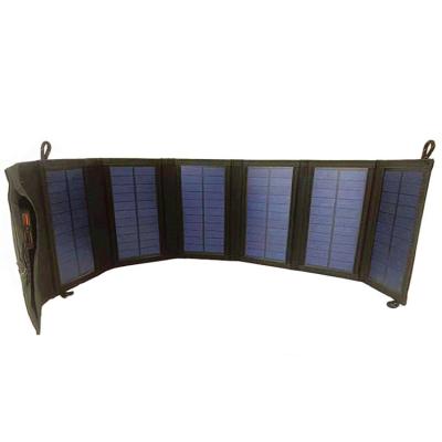 China 20w camping poly folding travle solar panel for outdoor generator silicon solar usb dc fast charging polycrystalline polycrystalline phone for sale