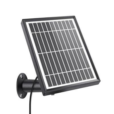 China Waterproof Monocrystalline Solar Paneles Solares 4W USB Adjustable Silicon Solar Charger For Doorbell Camera Portable Solar Panels for sale