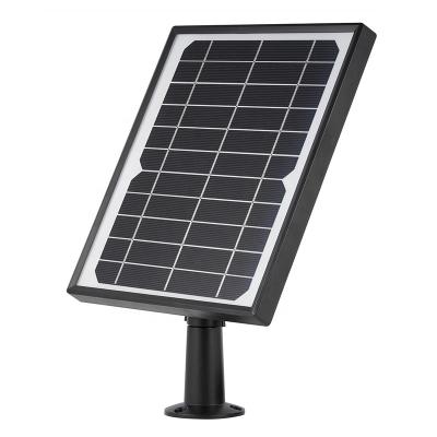 China Wholesale Waterproof Solar Panel Power And Panels Outdoor Flexible Solar Panels For Camera Solar Doorbell 6W USB Charging for sale