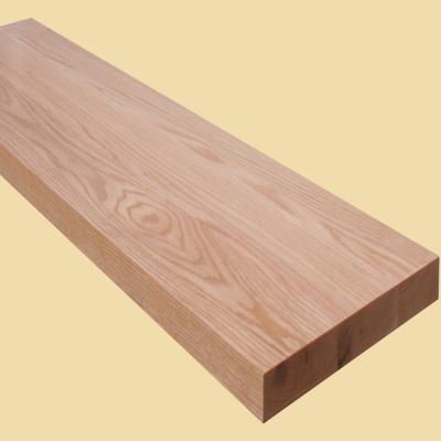 China Modern Red Oak Wooden Stair Treads Solid Eased Edge for sale