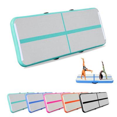 China 1/2/3m Exercise Track Gymnastics Mattress Gym Tumble Airtrack Floor Gym Fitness/Outdoor Inflatable Yoga Mat Tumbling for sale