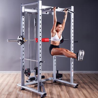 China Modern Home Multi Cage Power Cable Crossover Squat Rack with Cable Crossover Trainer for sale