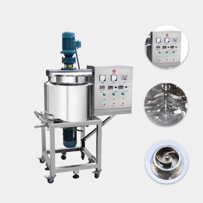 China 200L 1000L Liquid Detergent Soap Shampoo Mixing Making Mixer Production Line Manufacturing Plant Homogenizer Machine Equipment for sale