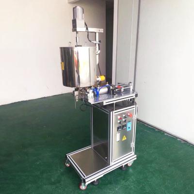 China Single Nozzle Nail Polish Filing Machine Manufacturers Viscous Liquid Filling For Coloring Turkish Small Semi Automatic Machuine for sale