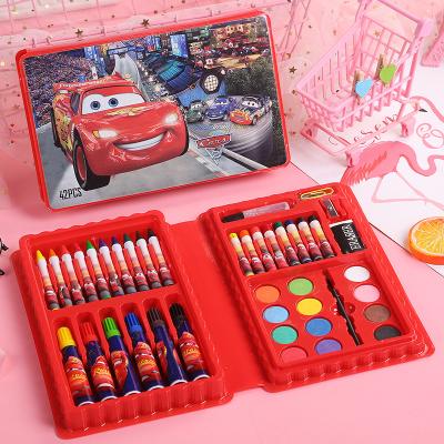 China Gift Giving 42 Pieces Pcs Kids Children Teens Art Sets Professional Artist for Boy and Girl Art Set Drawing Painting for sale