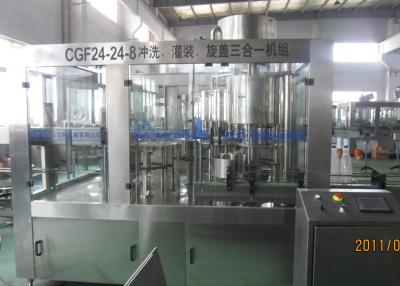 China 10000BPH Bottled Water Filling Machine With High Speed Large Gravity Flow Valve for sale