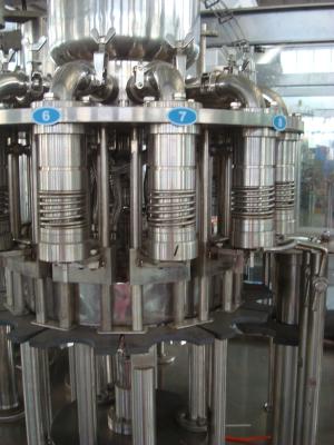 China Food Stage Stainless Steel 4000Bph 3-In-1 Filling Machine With Touch Screen Control for sale