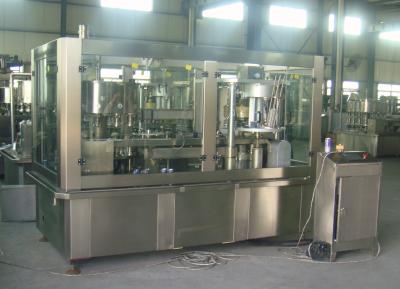 China Adjustable Sparkling Water PET Can Filling Machine Industrial Line 2000 Cans / Hour for sale