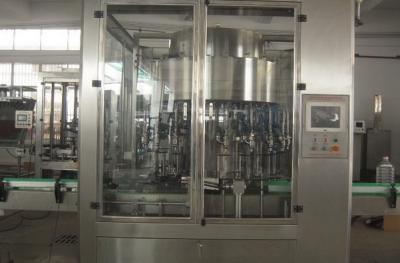 China Lubricating Oil Rotary Filling Machine 3000BPH PLC Control Without Drops for sale