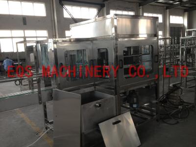 China 4 Working Position Rotary Filling Machine Out Brusher For 5 Gallon Water Production Line for sale