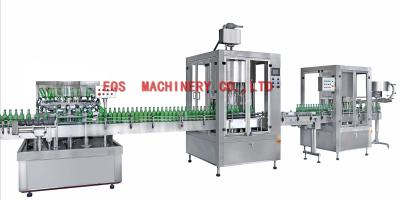 China 12 Heads Lubricating Oil Automatic Filling Machine , Engine Oil Packaging Machine for sale