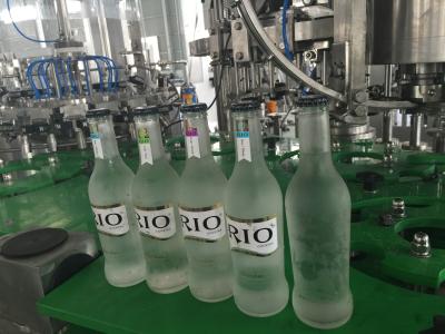 China Pequeña botella de cristal Champán/máquina de rellenar del vino espumoso, máquina de rellenar alta in1 de la eficacia 3 en venta