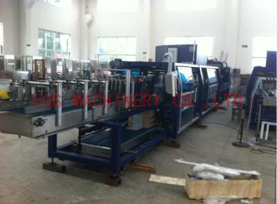 China Shelf Carton Fully Automatic Shrink Film Wrap Machine With Servo Electric Motor for sale