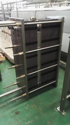 China 1000L / H Two-Section Type Plate Heat Exchanger Φ51 Material Diameter for sale