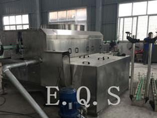 China automatische Drehflaschen-Waschmaschine 380V 9.72Kw 7T mit 3.0×2.2×1.5 M steiler zu verkaufen