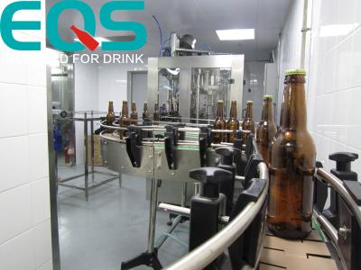 China Equipamento pequeno do engarrafamento de cerveja do enchimento da garrafa de cerveja para o vidro, tipo da garrafa do ANIMAL DE ESTIMAÇÃO à venda