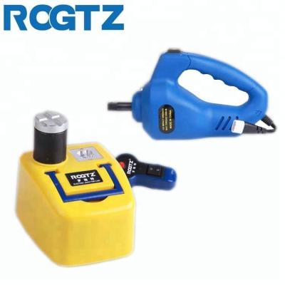 China Hot Sale CE ISO Chinese Supplier ROGTZ DC12V 3T Durable Electric Hydraulic Car Jack and Socket Wrench for Quick Replace 1-10T Tire for sale