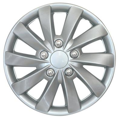 China Custom Silver Plastic Wheel Hub Cover ABS PP Wheel Cover High Quality Cap for sale