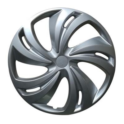 China Custom ABS Silver Hot Selling Plastic Car Wheel Covers Wheel Center Caps for sale