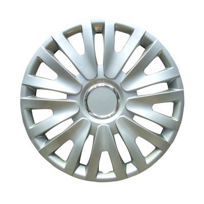 China Custom ABS Silver 13/14/15/16/17/18 Inch Plastic ABS Silver Wheel Cover for sale