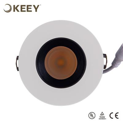 China 2018 Adjustable Commercial Embeded Keey 9w Round COB Ceiling Lamp Ceiling Lamp Spot Light For Hotel Use TH641 for sale