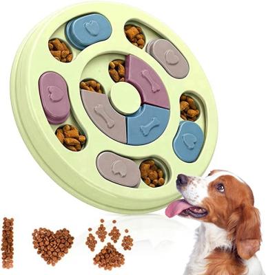 China Stored Interactive Dog Toy Treat Dispenser Puppy Puzzle Game Dog Puzzle Toys For Dogs Training Funny Feeding for sale