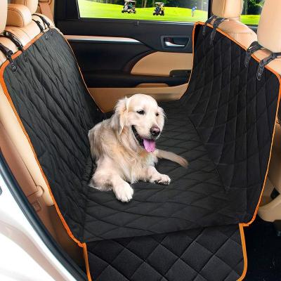 China Car Seat Cover Waterproof Dog Car Travel Dog Back Seat Cover Protector for Cars and SUVS for sale