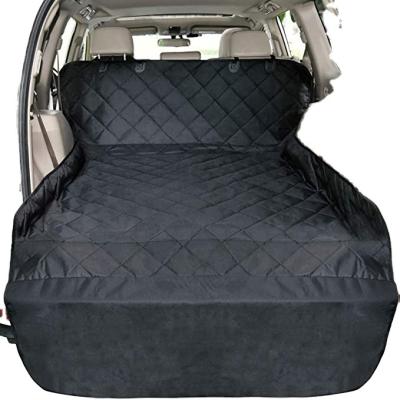 China Waterproof SUV Cargo Liner for Dogs Water Resistant Cargo Liner for SUV, Non-Slip Dog Seat Cover Mat with Bumper Fin for sale