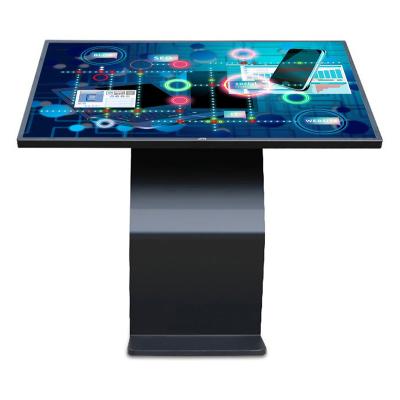 China Indoor Horizontal Touch Screen Interactive Advertising Machine Vertical Kiosk LCD Integrated Advertising Machine For Venue for sale