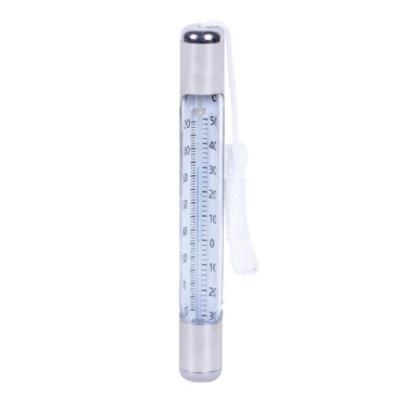 China Stainless Steel Pool Water Thermometer w/String T06 for sale