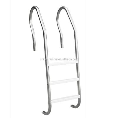 China Swimming Pool 3 Steps Pool Stainless Steel Ladder for sale