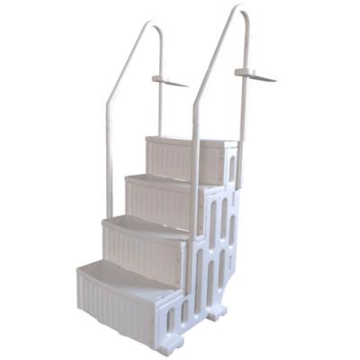 China New Swimming Pool Plastic Ladder for sale