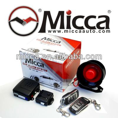 China OW100 MAX Car Anti-hijacking Programmable Functions 18 One Way Car Alarm System for sale