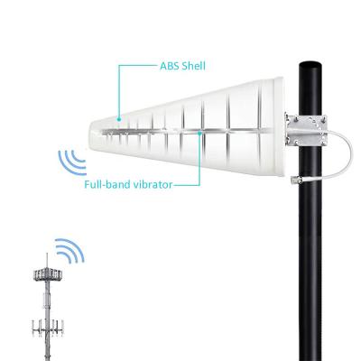 China High gain 4G 5G Log periodic Antenna for 2G 3G 4G 5G 6G CDMA GSM  Outdoor directional LPDA Yagi Antenna  mobile Signal antenna LS-LDPA5G-001 for sale