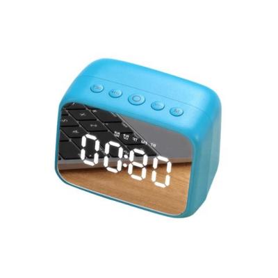 China Wireless New Arrivals Wireless LED Screen Alarm Clock Charging Speaker With Charger Function TF Card Wireless Stereo for sale