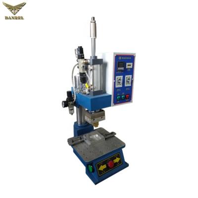 China Price Manual Heat Brass Inserting Trussing Machine For Inserting Metal Screw Nut for sale