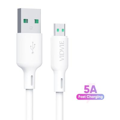 China MP3/MP4 Player VIDVIE 2021 5A Super Fast Charging Micro USB Cable For Android Phone for sale