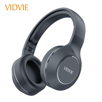 China VIDVIE 2107 Earphone Radio Headset Light Weight Foldable With MIC 3.5mm Jack Hi-Fi Stereo Sound Audifonos Earpiece for sale