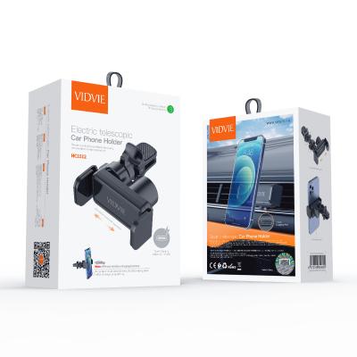 China New VIDVIE 2021 Adjustable 360 ​​Degree Rotation Auto Car Mount Phone Holder Stand for sale