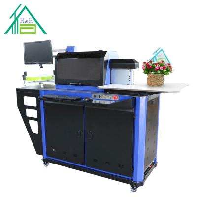 China Machinery Repairs Workshop HH-NL130 3D Lighting LED Channel Letter Acrylic Letter Making Machine / Letter Bending Machine for sale