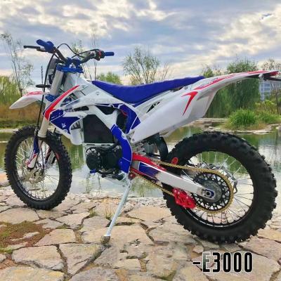 China Cerin High Power 3000W High Speed ​​Off Road Dirt Bike 80V 70Ah Lithium Battery Enduro Electric Motorcycle 2160X810X1260mm for sale