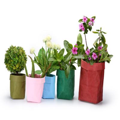 China Custom Multi-Function Washable Outdoor Plant Pot Wrapping Paper Household Set Recycled Flower Potted Plant Growing Pots for sale