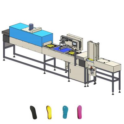 China Slipper Making Machine Automatic Screen Printing Machine Sandal Maker for sale