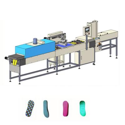 China Fully Automatic Slipper Screen Printing Machine Flip Flop Making Machine for sale