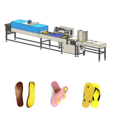 China China Printing Machine Automatic Flip Flop Sole Printing Machine Slipper Making for sale